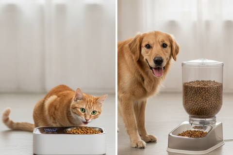 Smart Automatic Pet Feeder vs. Gravity Feeder: Which is Best for Your Pet?