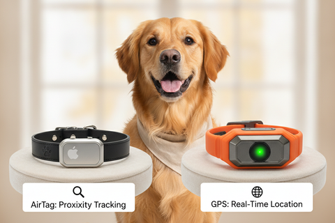 AirTag Pet Collars vs. GPS Trackers: The Ultimate Safety Showdown
