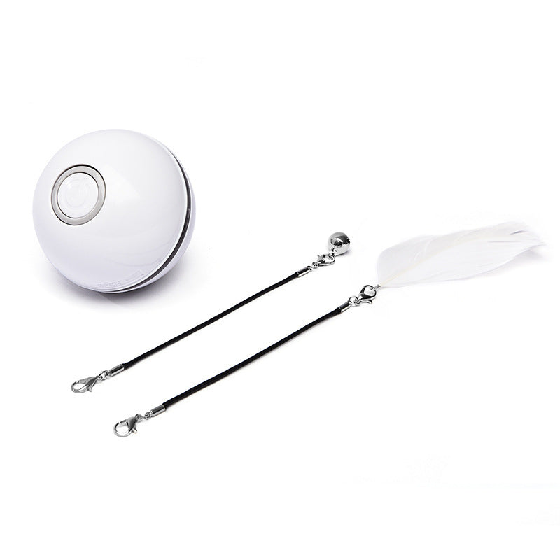 Smart LED Laser Cat Toy Ball | Automatic Electronic Rolling Interactive Pet Toy for Cats