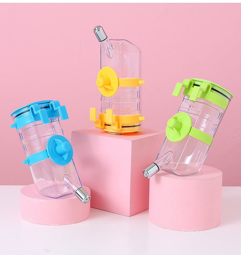 No-Drip Dog Kennel Water Bottle – Automatic Hanging Dispenser for Crates & Cages