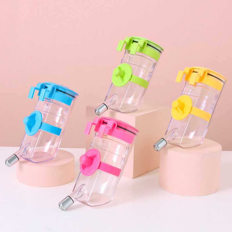 No-Drip Dog Kennel Water Bottle – Automatic Hanging Dispenser for Crates & Cages