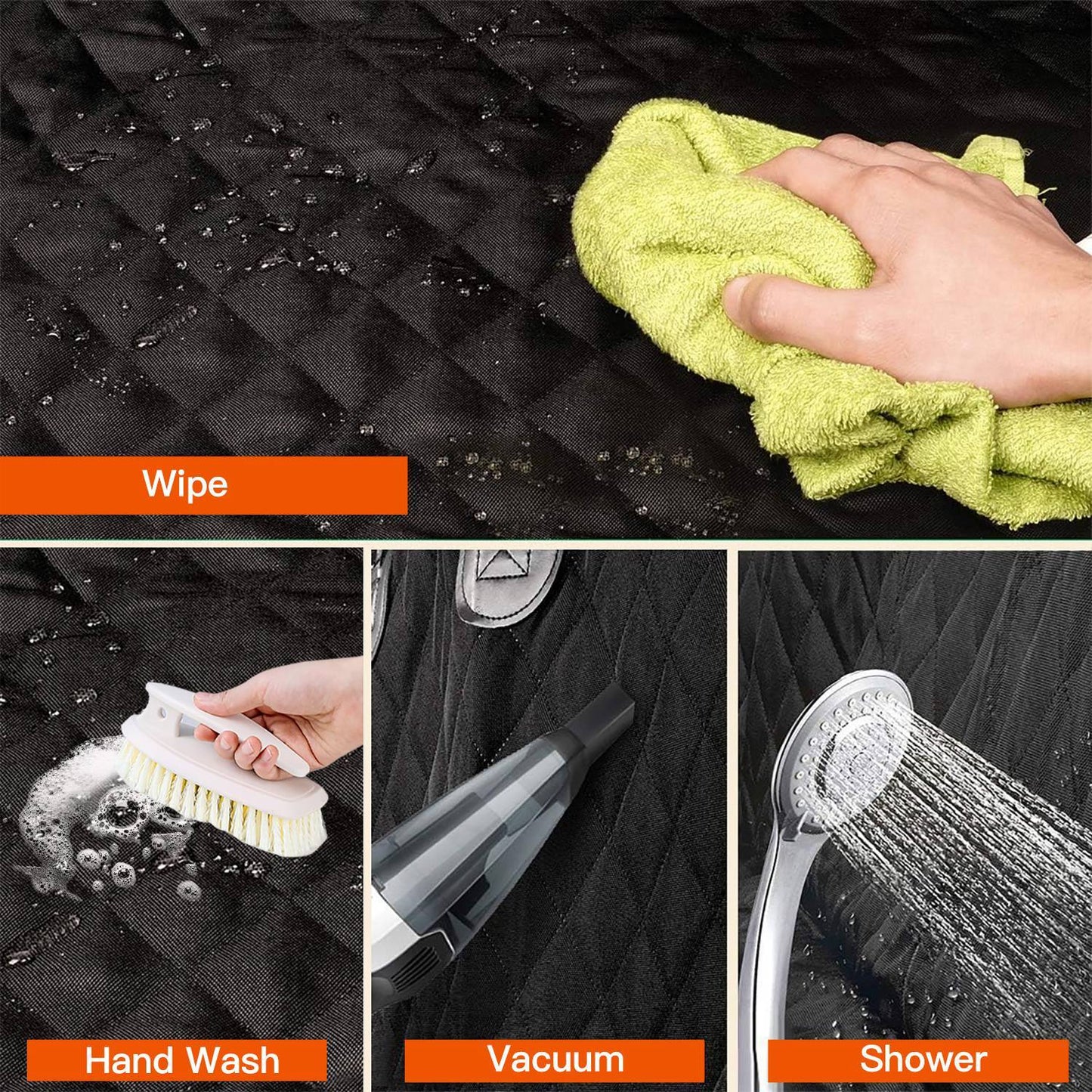 Dog Car Seat Cover | Waterproof & Scratchproof Back Seat Protector