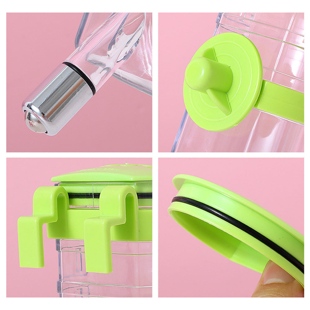 No-Drip Dog Kennel Water Bottle – Automatic Hanging Dispenser for Crates & Cages