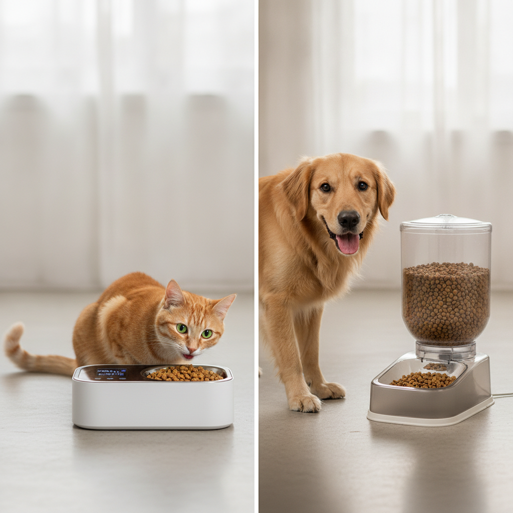 Smart Automatic Pet Feeder vs. Gravity Feeder: Which is Best for Your Pet?