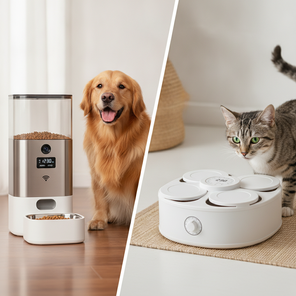 Smart Automatic Pet Feeder vs. Timed Feeder: Which is Best for Your Pet?