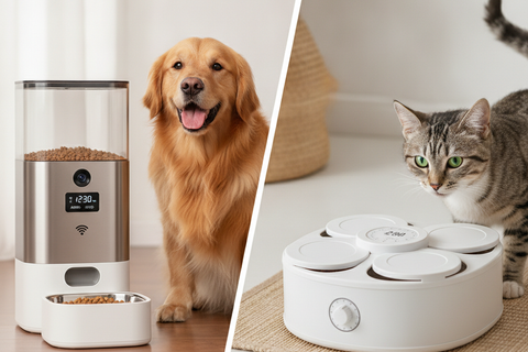 Smart Automatic Pet Feeder vs. Timed Feeder: Which is Best for Your Pet?