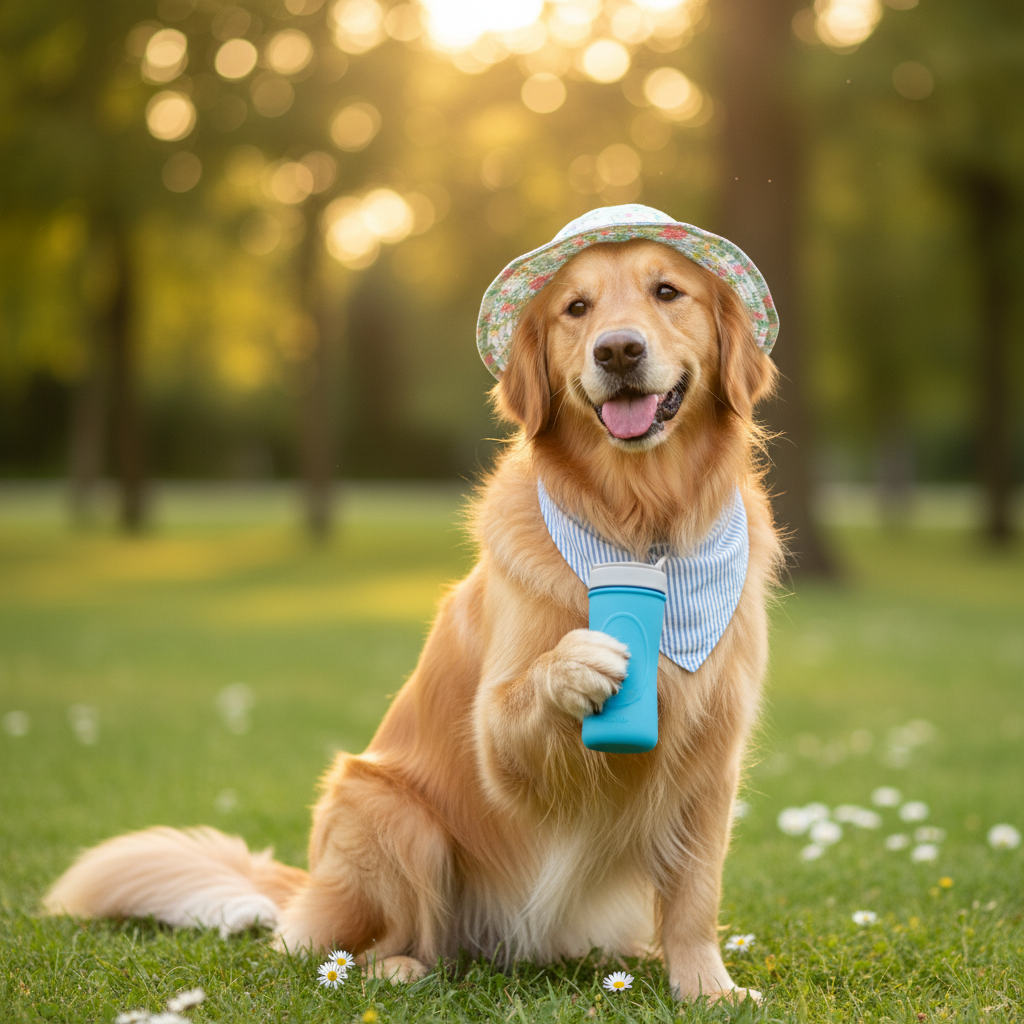 Beat the Heat: Essential Summer Outfits & Portable Water Bottles for Dogs