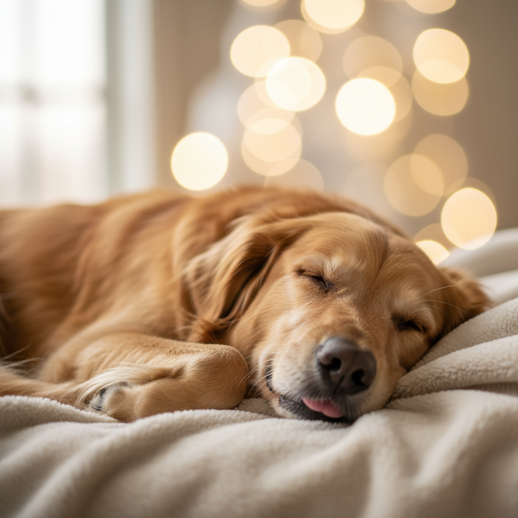 Why Some Dogs Sleep with Their Eyes Open