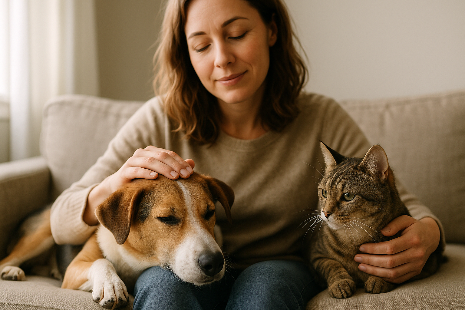 Calm Paws, Happy Home: Expert Tips for Easing Dog & Cat Anxiety