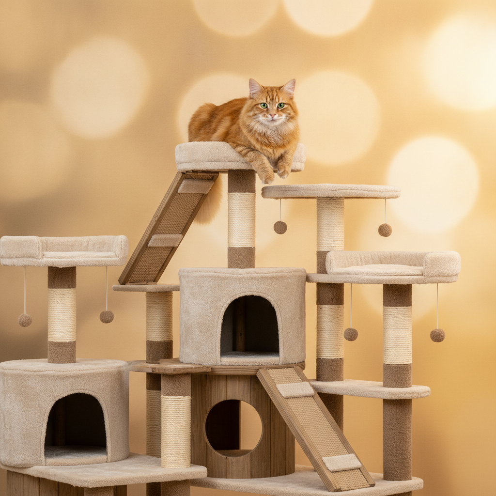 Cat Trees: More Than Furniture, It's Their Kingdom