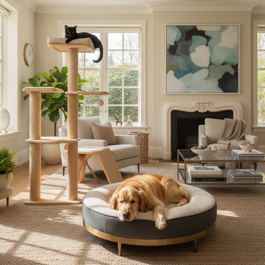 Elevate Your Home: Creating a Luxurious Pet Sanctuary for Dogs & Cats