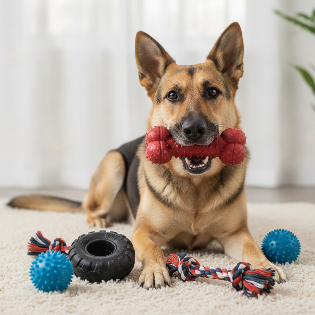 Top 5 Indestructible Dog Toys for Power Chewers: Built to Last
