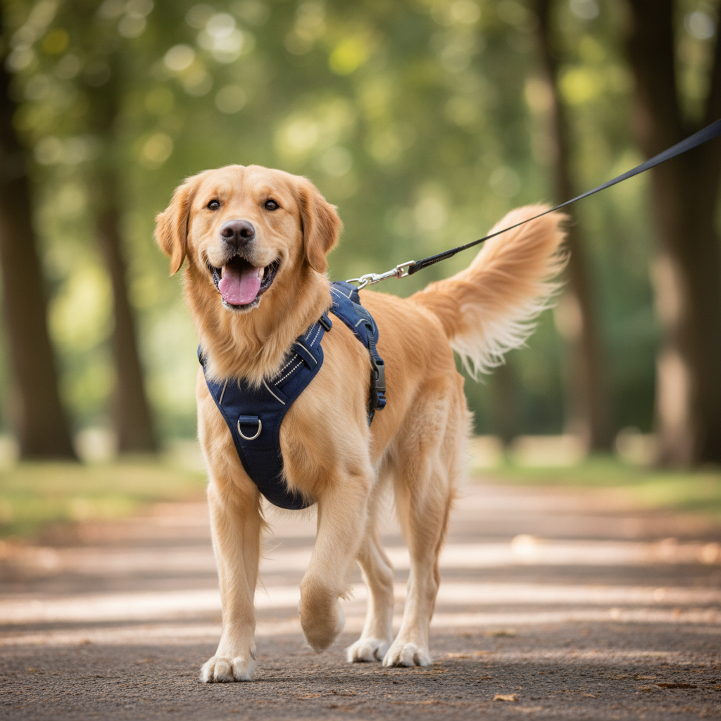 Best No-Pull Harness for Golden Retrievers: Comfort, Safety & Control