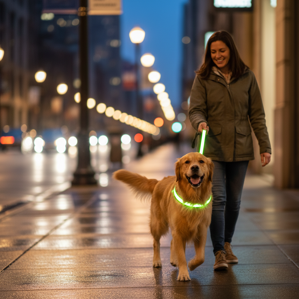 Stay Visible, Stay Safe: Essential Reflective Dog Leashes for Night Walks