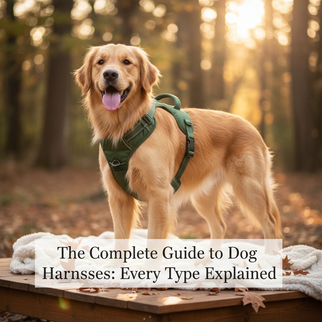 The Complete Guide to Dog Harnesses: Every Type Explained