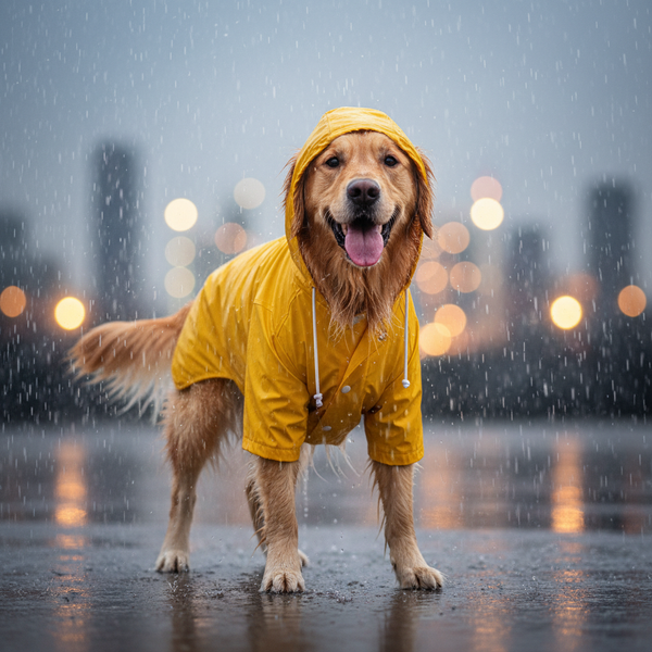Raincoat Size Chart: Keeping Your Dog Dry