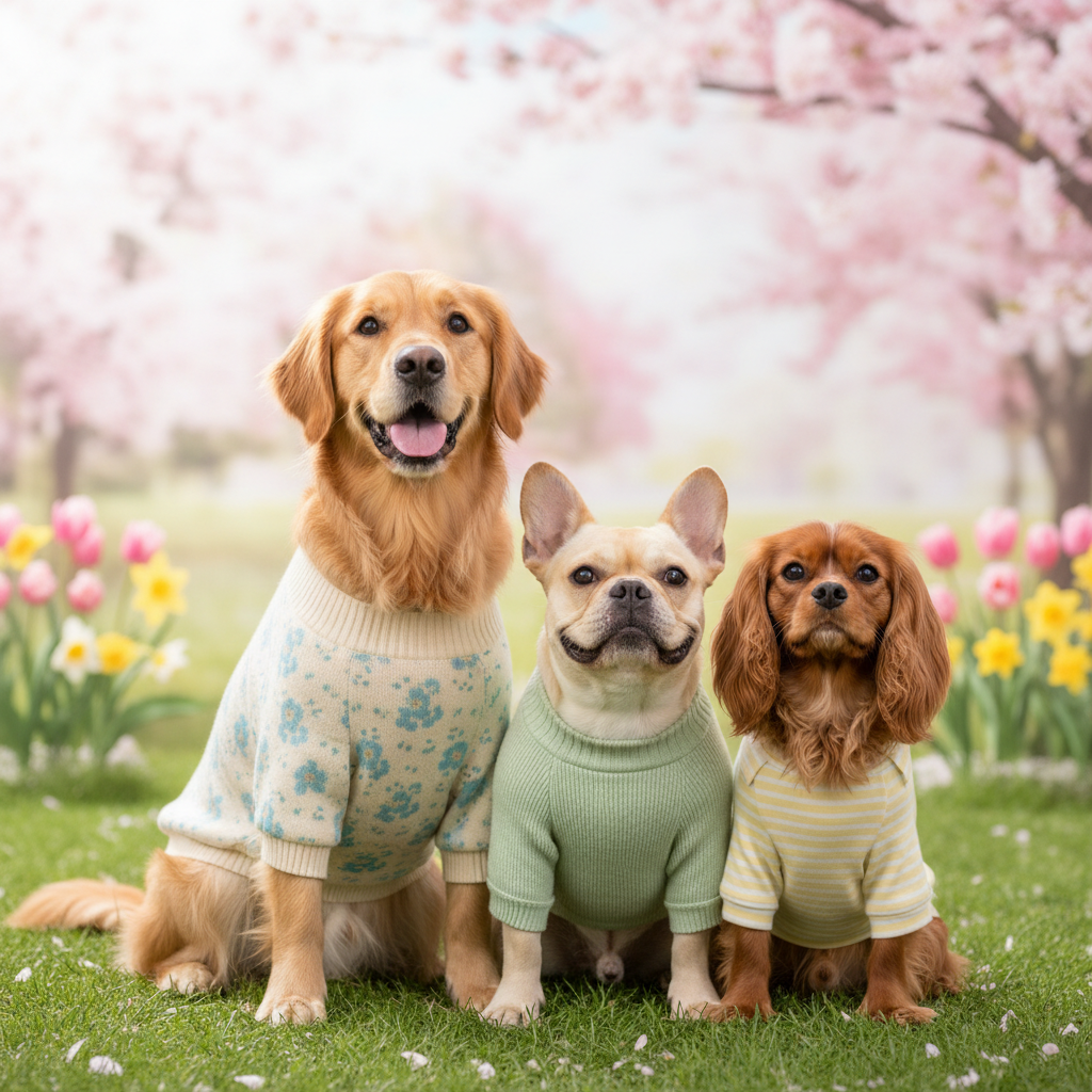 Spring Style & Comfort: The Best Lightweight Dog Sweaters for Cool Weather
