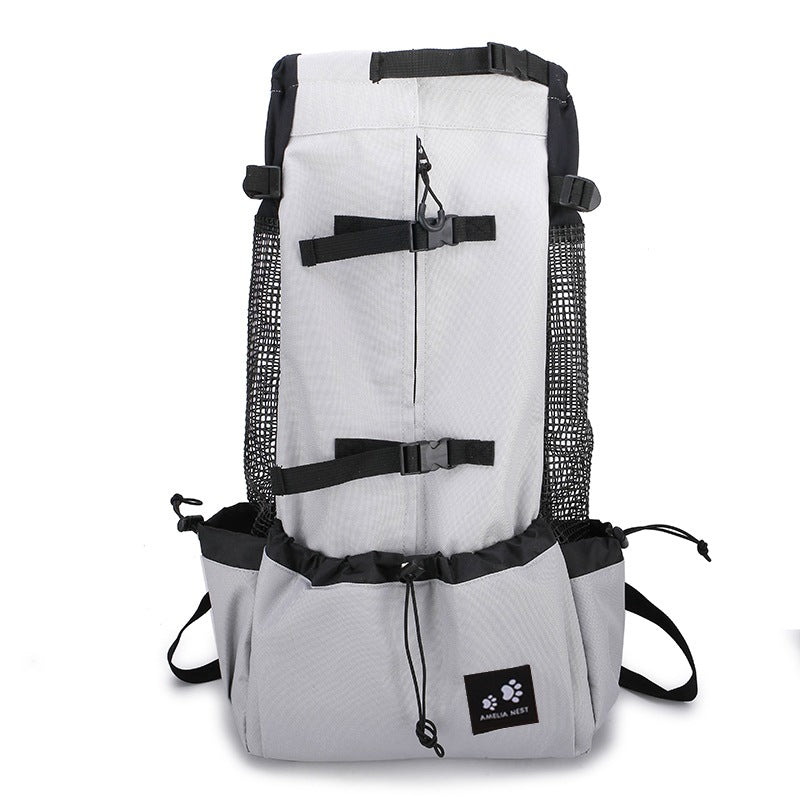 FurryFable Double-Shoulder Pet Carrier Backpack