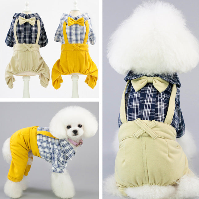 Summer Dog Outfit | Breathable, Lightweight Jumpsuit for Small Dogs
