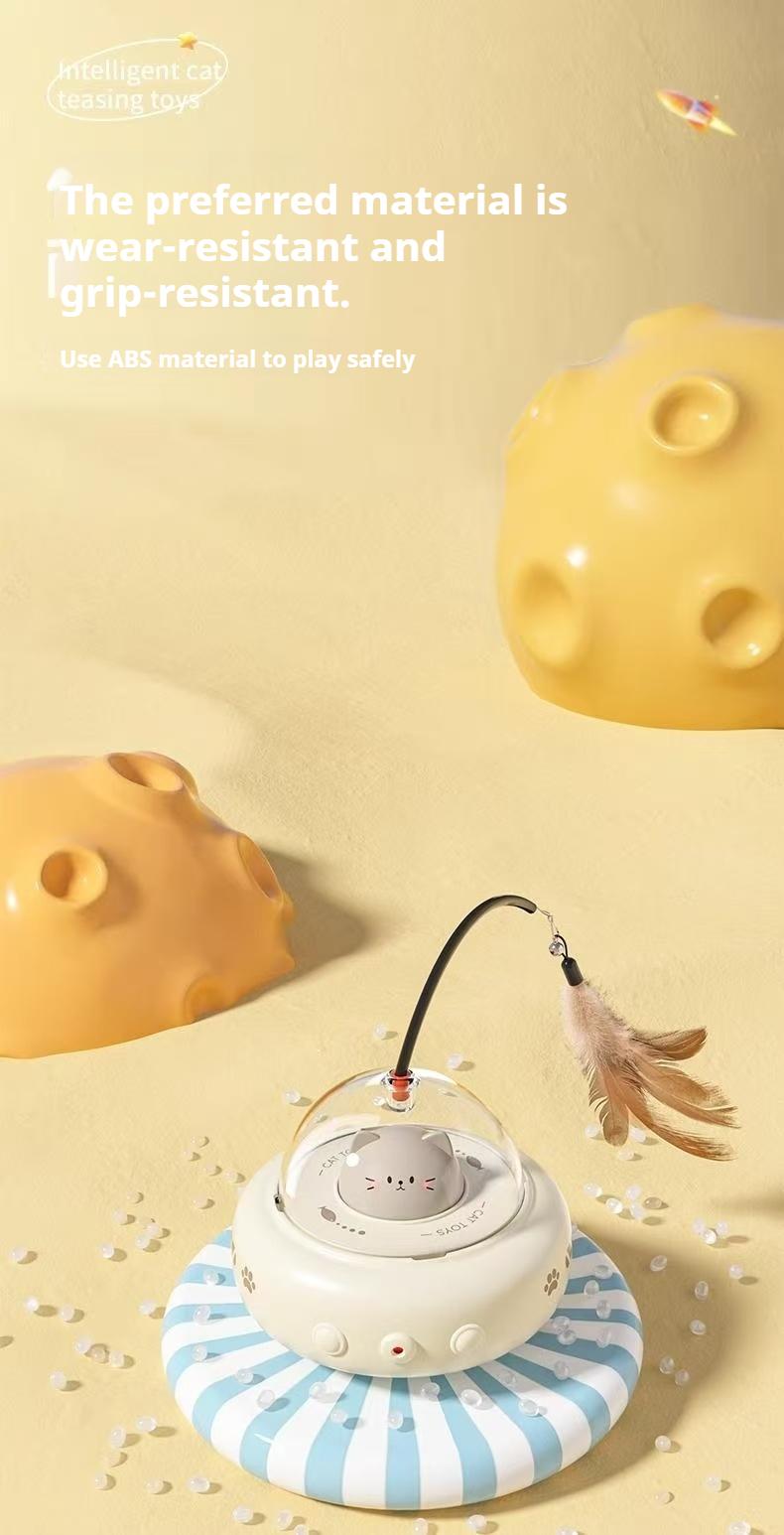 Smart Electric Cat Toy Car – Automatic Laser Pointer for Interactive Play and Exercise