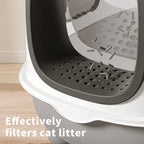 FurryFable Classic Large Space Cat Litter Box | Simple & Practical