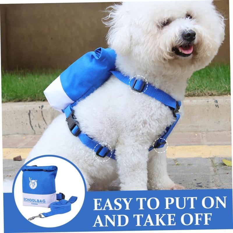 Dog Backpack | Portable Outdoor Travel Vest Bag for Small Dogs