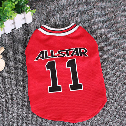 World Cup Dog Vest | Breathable Summer Pet Shirt for Active Dogs