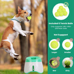 Automatic Dog Ball Launcher | Interactive Fetch Machine for Small & Medium Dogs