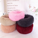 Detail of the anti-slip bottom of the FurryFable washable pet bed