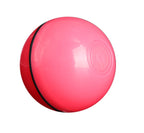 A happy cat playing energetically with the FurryFable Smart LED Laser Cat Toy Ball, promoting healthy exercise.