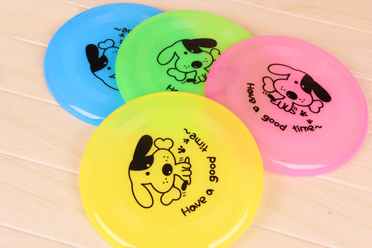 Silicone Flying Disc Toy – Interactive Chew-Resistant Frisbee for Dogs & Cats