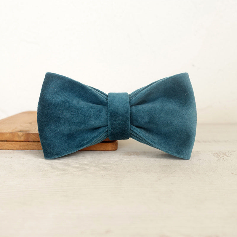 Soft Velvet Dog Leash & Collar Set – Double-Thick Rope with Heavy-Duty Metal Buckle