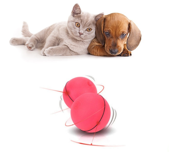 Smart LED Laser Cat Toy Ball | Automatic Electronic Rolling Interactive Pet Toy for Cats