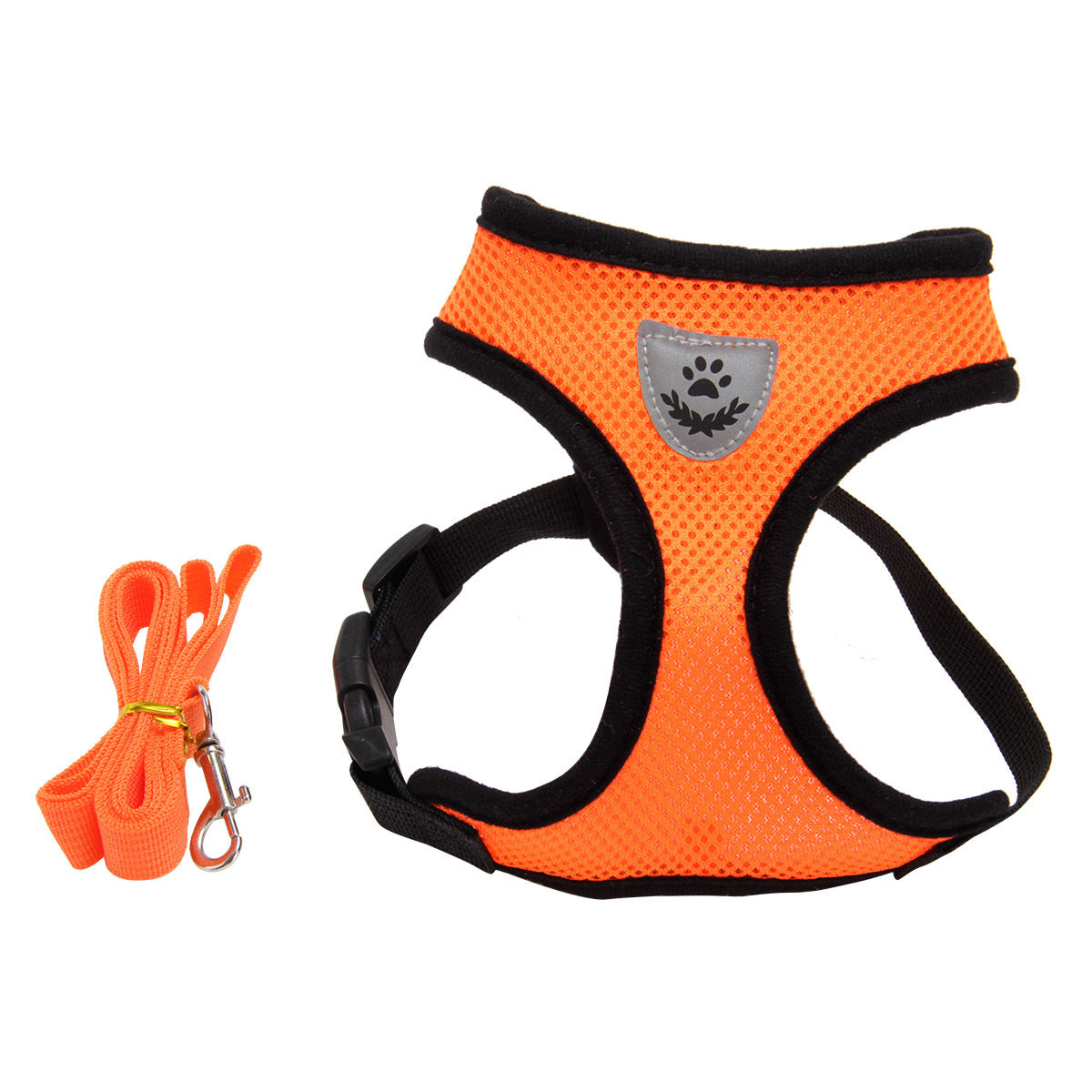Adjustable No-Pull Mesh Dog Harness