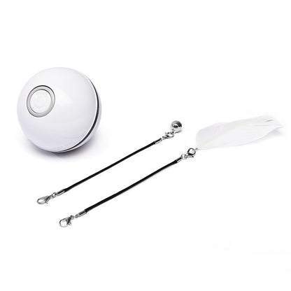 Smart LED Laser Cat Toy Ball | Automatic Electronic Rolling Interactive Pet Toy for Cats