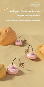 Smart Electric Cat Toy Car – Automatic Laser Pointer for Interactive Play and Exercise