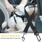 FurryFable Dog Car Seat Belt & Leash | 2-Pack