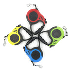 Retractable Dog Leash with One-Touch Brake – Tangle-Free Nylon Lead for Small & Medium Dogs
