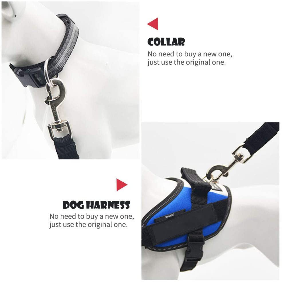 Adjustable Dog Car Seat Belt – Retractable Safety Harness for Pets
