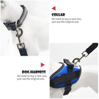 Adjustable Dog Car Seat Belt – Retractable Safety Harness for Pets