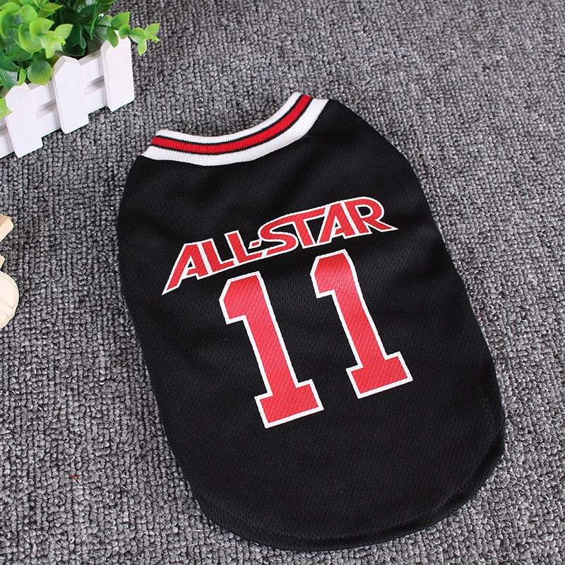 World Cup Dog Vest | Breathable Summer Pet Shirt for Active Dogs