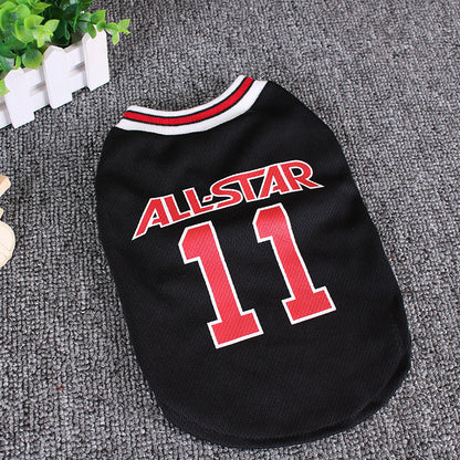 World Cup Dog Vest | Breathable Summer Pet Shirt for Active Dogs