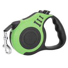 Retractable Dog Leash with One-Touch Brake – Tangle-Free Nylon Lead for Small & Medium Dogs