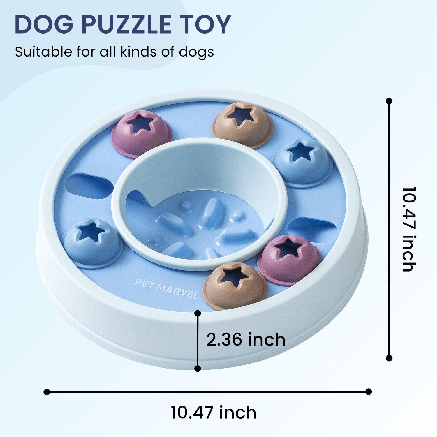 Interactive Puzzle Game Dog Toy – Adjustable Difficulty Levels 1–3 for Training & Fun