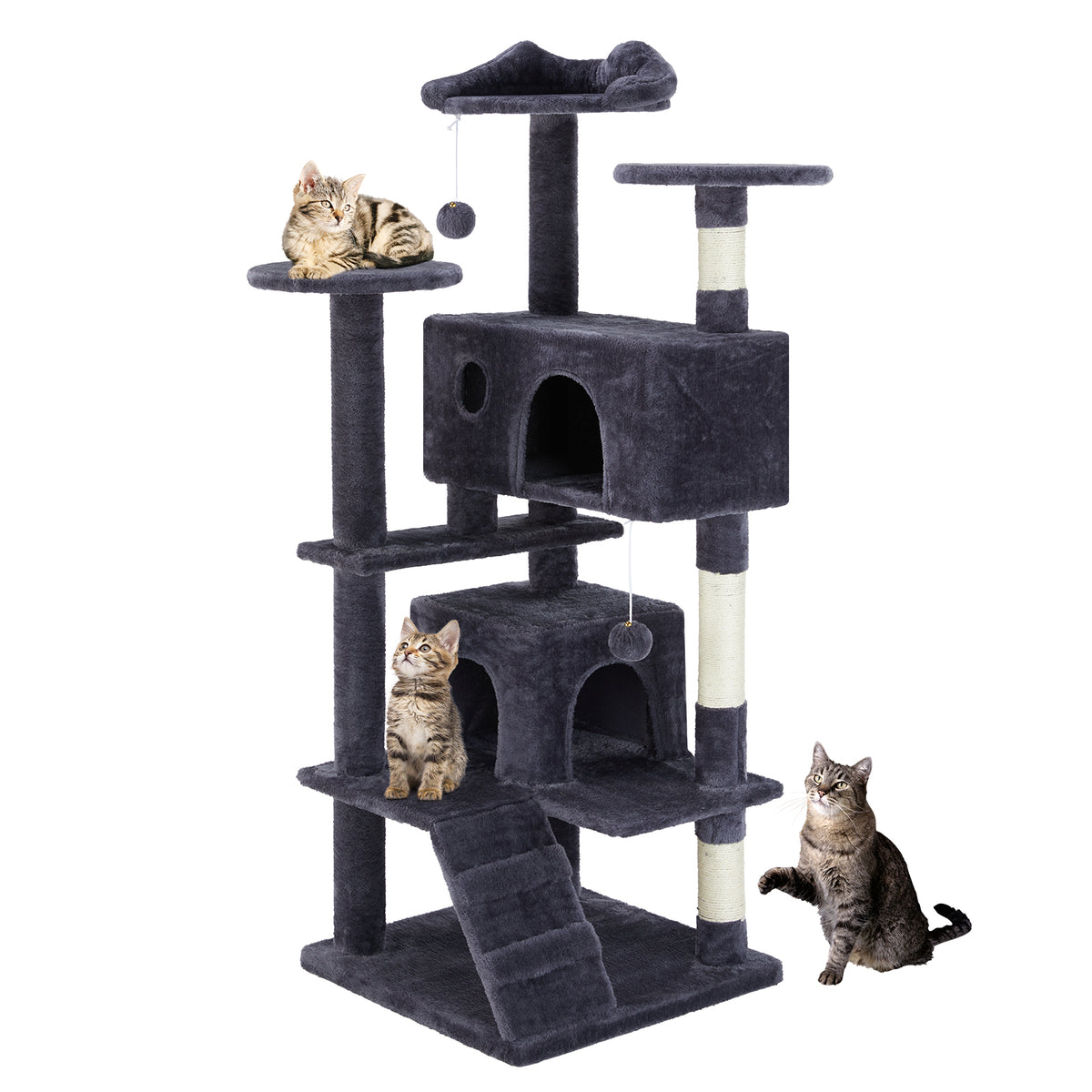 FurryFable Multi-Functional Cat Treehouse | Climbing Frame