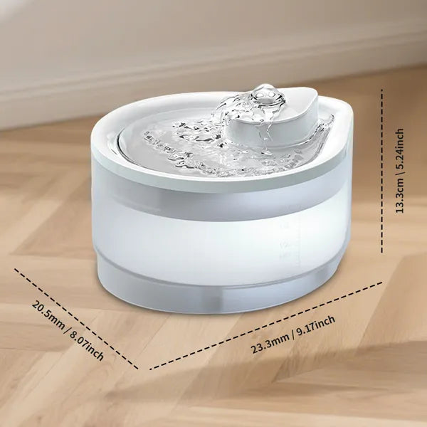 FurryFable Water Drop Automatic Pet Water Dispenser | Travel-Friendly