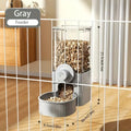 Detailed view of the water bowl and automatic refill system of FurryFable pet waterer
