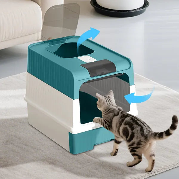 FurryFable Smart Automatic Self-Cleaning Cat Litter Box