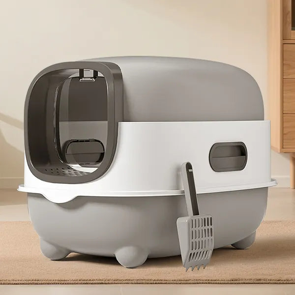 FurryFable Classic Large Space Cat Litter Box | Simple & Practical