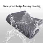 FurryFable Soft Double-Layer Cat Litter Mat | Washable & Anti-Tracking